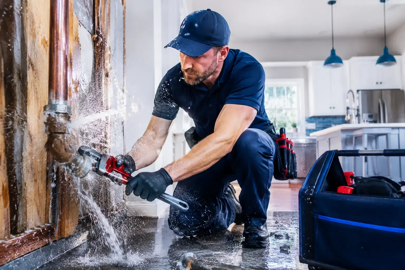 Local emergency pipe repair professionals in Rayland, OH